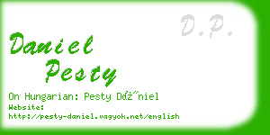 daniel pesty business card